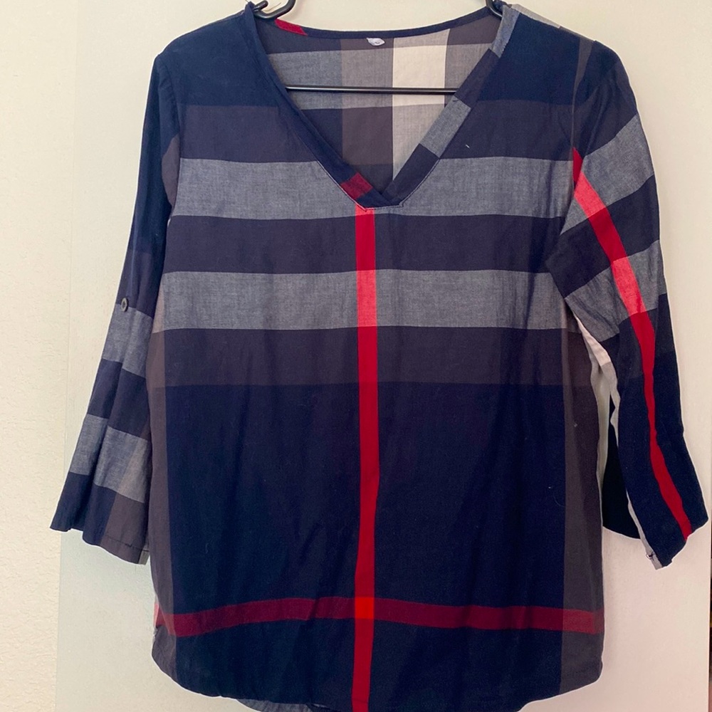 🌟5 for $15🌟 SHEIN plaid top